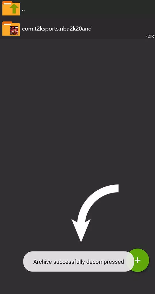 How to install game OBB using ZArchiver?